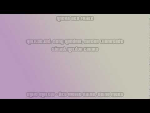 Mait Maltis - Üks meist naine, teine mees (laulusõnadega/HQ heli)