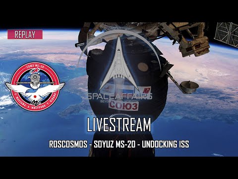 Roscosmos - Soyuz MS-20 - Undocking ISS - December 20, 2021