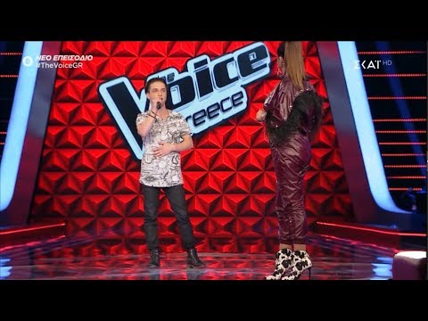 Το σαρδάμ της Παπαρίζου με την απόχη (The Voice of Greece 4)