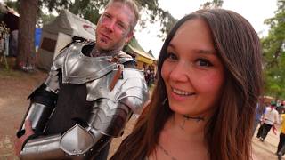 VLOG: My super famous boyfriend @TomMacDonaldOfficial and I go to a renaissance fair.