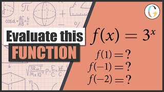 Evaluate the Function f(x) = 3x at the Values f(-2), f(-1), f(0), f(1), and f(2)