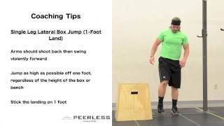 510. Single Leg Lateral Box Jump (1-Foot Land)