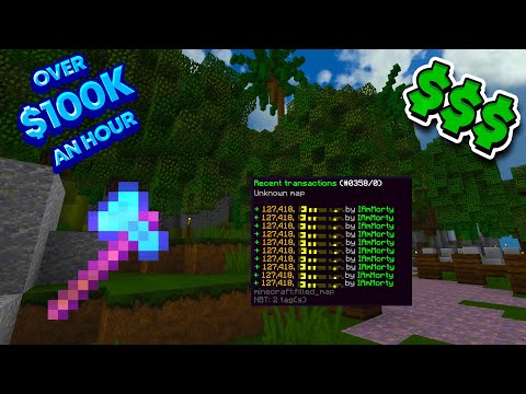 HOW TO MAKE MONEY FAST ON HYPIXEL SKYBLOCK (OVER 100K...