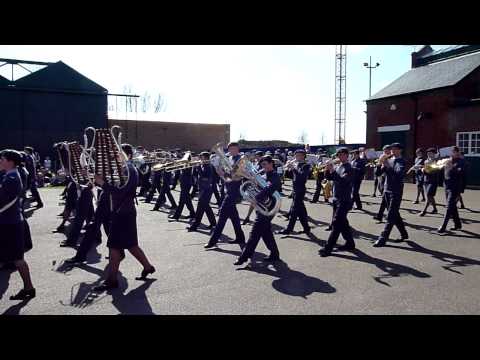 Air Cadet Orginisation  Marching Band, RAF Museum Hendon, April 2010