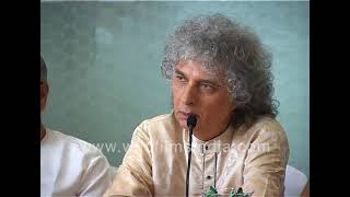 Pandit Shivkumar Sharma convenes board on music in India, introduces Rajan - Sajan Mishra, A Parikh