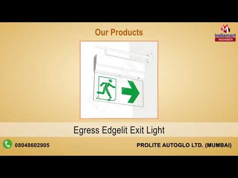 Sleek Egress Route Light