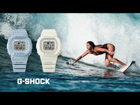 【G-LIDE GLX-S5600】Easy colour for any surf scene: The natural shades of G-LIDE | CASIO  G-SHOCK