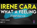 Irene Cara - What a feeling (Flashdance) - Karaoke Instrumental - Male