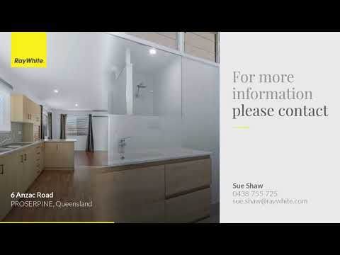 6 Anzac Road, Proserpine, QLD 4800, 3 ਕਮਰੇ, 1 ਬਾਥਰੂਮ, House