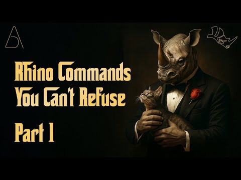 Rhino 3D Commands to Level Up - Part I