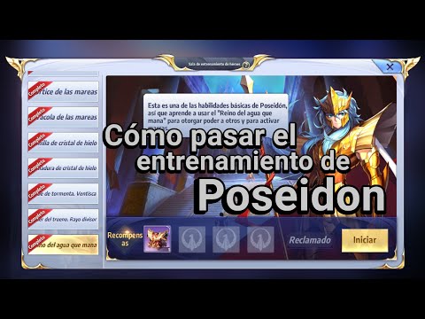 Cómo pasar el entrenamiento de Poseidon