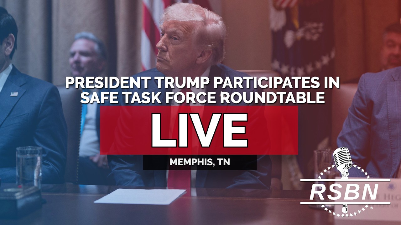 LIVE REPLAY: President Trump Participates in the Memphis Safe Task Force Roundtable - 03/23/26