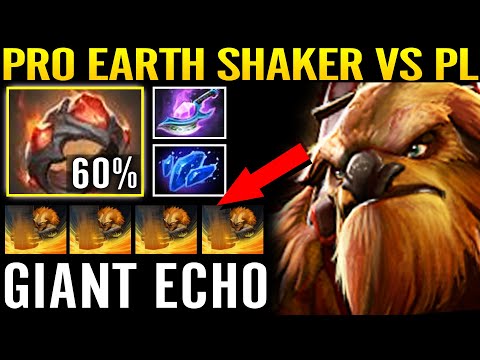 Poor Top Rank PL To Meet Pro Earthshaker! Epic Giant's Ring Arcane Blink WTF Combo 7.29 Dota 2 Pro