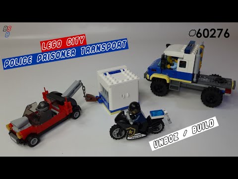 LEGO CITY 60276 Police Prisoner Transport - NEW 2021 Collection - Speed Build - Compact Lego Builds