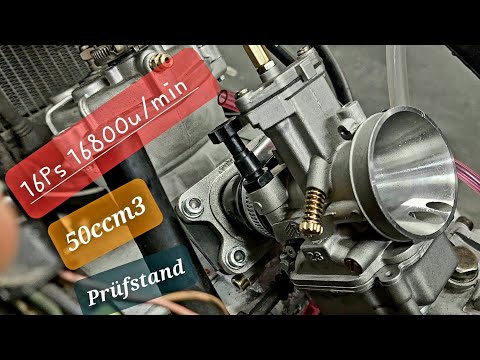 16hp 50cc AM6 Part 3 Performance Test Bench