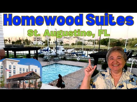 Homewood Suites by Hilton in St. Augustine, Florida With RockinRobin Roadtrips - Room, pool +