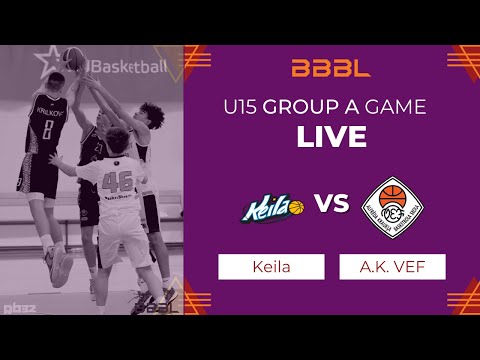 A.Kraukla VEF 2008 vs Keila BS 2008 | BBBL Boys U15 Finals