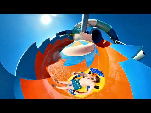 Raging Waters Sydney - Whirlwind | NEWEST Water Slide POV!