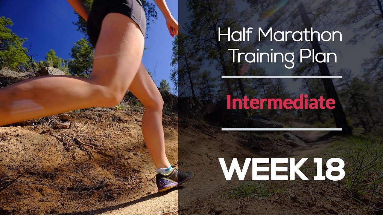 Intermediate Half Marathon Training Plan (WEEK 18)