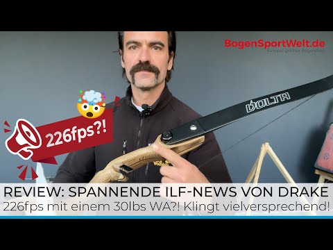 🏹 Review: Neue Volta / Foam / Carbon ILF Wurfarme von DRAKE ARCHERY für max. flexibles Bogen-Setup