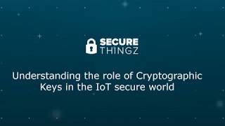 Understanding the role Cryptographic Keys in the IoT Secure World