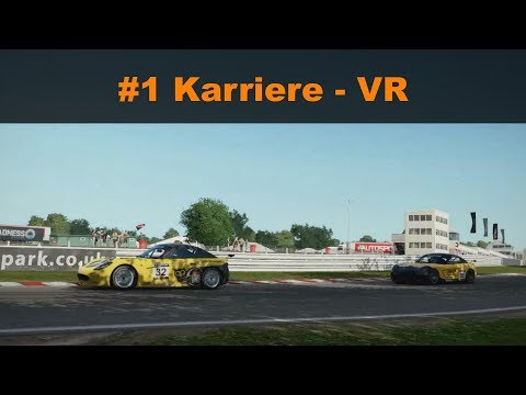 Start in die Karriere - #1 Project Cars 2 - VR PC