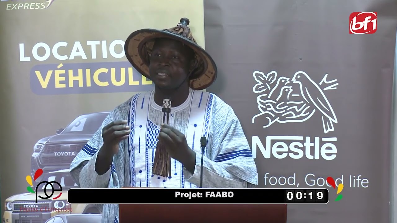 Tenimpagba YONLI présente FAABO, une entreprise évoluant dans le domaine du textile artisanal