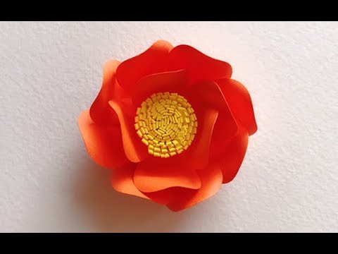 ABC TV | How To Make Mini Paper Flower Backdrop With Shape Punch - Craft Tutorial