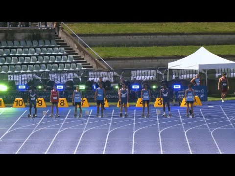 U17 Men 100m Final 2022 Australian Track & Field Championships