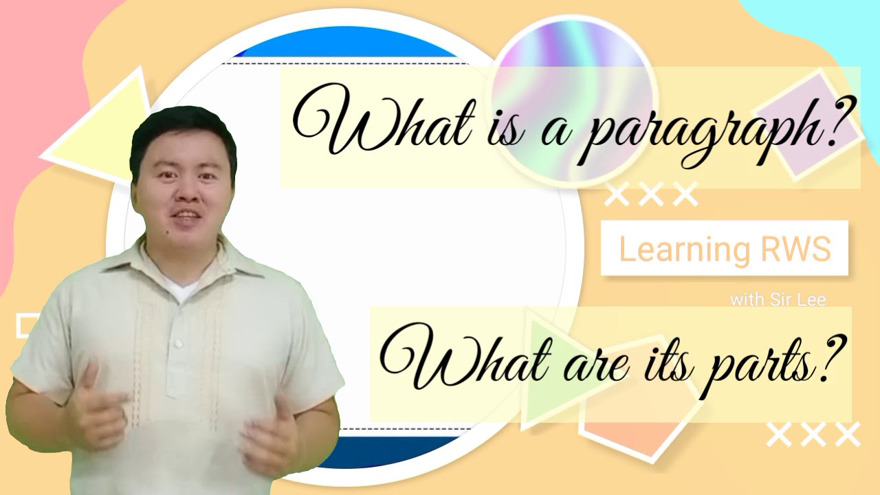 EN11Q3-RWS-Lesson1-Modes of Paragraph Development, Paragraph - Its Parts & Definition (Ep.1)