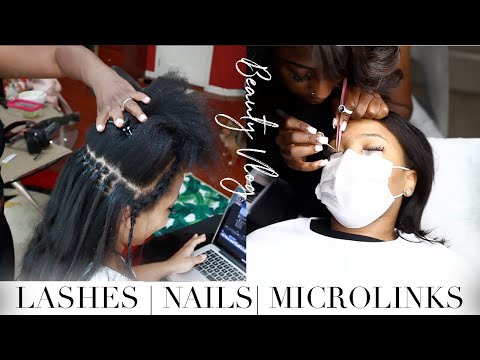 Life in Atlanta:  Beauty Maintenance After Quarantine | LASHES, ITIPS, & NAILS | Weekly Vlog