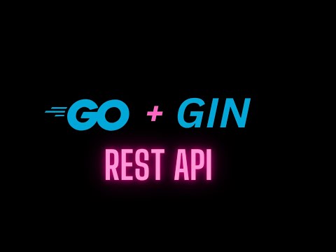 Build a REST API in Go using Gin | Fast CRUD Tutorial with GoLang