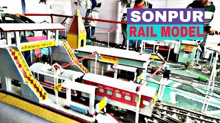 preview picture of video 'SONPUR RAIL MODEL IN SONPUR MELA || रेल मॉडल की शानदार प्रदर्शनी एक बार जरूर देखें ।'