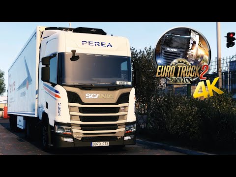 🚛 SCANIA NEXT GENERATION R450 PEREA TRANSPORTE - PROMODS 2.55 Dijon (F) to Orleãs (F).