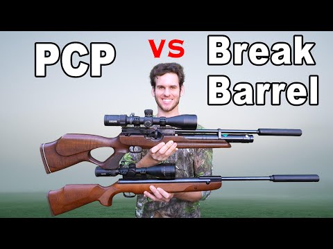 PCP vs Break Barrel Air Rifle Hunting!