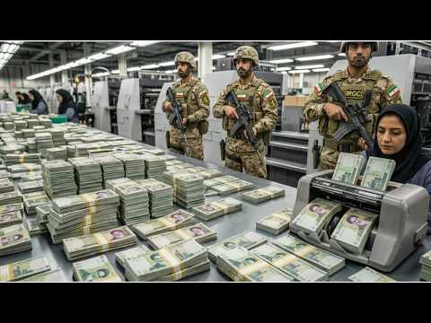 Inside Iran’s Rial Money Factory: Printing Billions as the Currency Crumbles (Full Process)