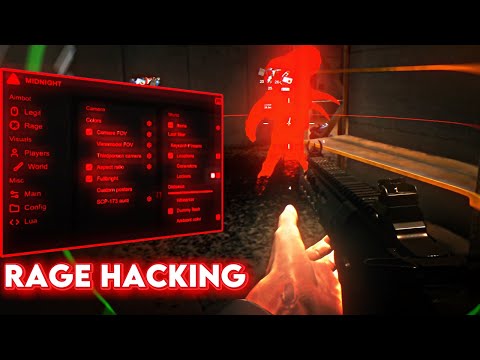 RAGE HACKING | SCP:SL Cheating