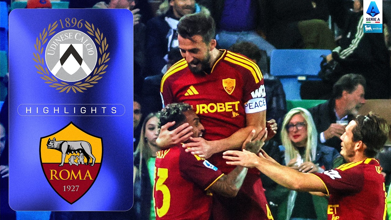 Ghilardi Chiude la Manita del Gasp | UDINESE-ROMA | HIGHLIGHTS | SERIE A ENILIVE 2026/27