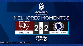 MELHORES MOMENTOS INHUMAS X CENTRO OESTE | 5ª RODADA GOIANÃO NOVO MUNDO 2026