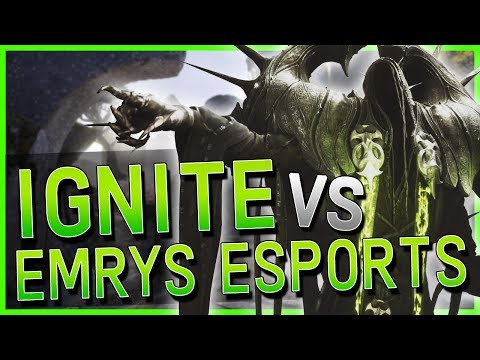 Competitive Sevarog Jungle Gameplay - Ignite VS Emrys E-Sports - Paragon [Open Beta]