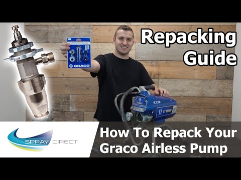How To Repack & Repair Your Graco Airless Pump