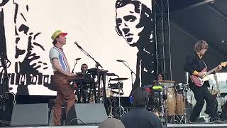 Islands performing "Rough Gem" at the Just Like Heaven festival on May 21, 2022 in Pasadena, CA