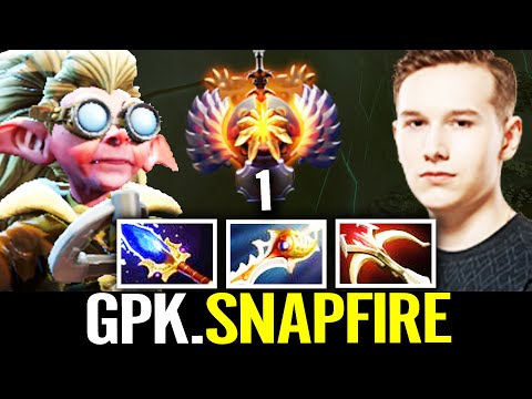 GPK Snapfire [FULL GAMEPLAY] - Pro Midlane Guide | Dota 2 IMMORTAL GAMEPLAY