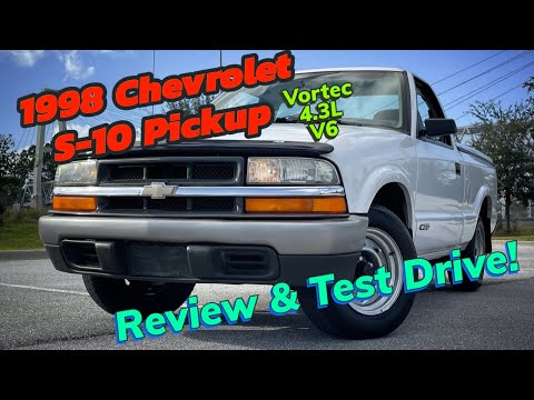 1998 Chevrolet S-10 Pickup 4.3L V6 Review & Test Drive
