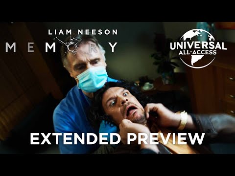 Thumbnail of the video: Memory (Liam Neeson) | Alex Brings A Man Down | Extended Preview
