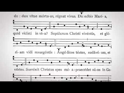 Victimae Paschali Laudes - YouTube
