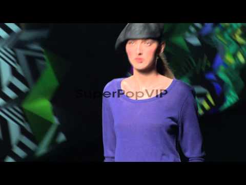 Models walk the runway at Y-3 - Spring 2013 - Mercedes-Be...