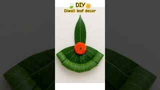 Mango leaf decoration ideas for diwali/Diy diwali decoration ideas/diwali craft #mangoleafdecoration