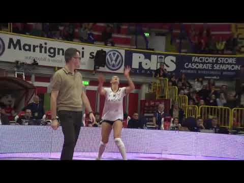 Highlights Unet e-work Busto Arsizio - Lardini Filottrano 3-0 - 22/12/2019