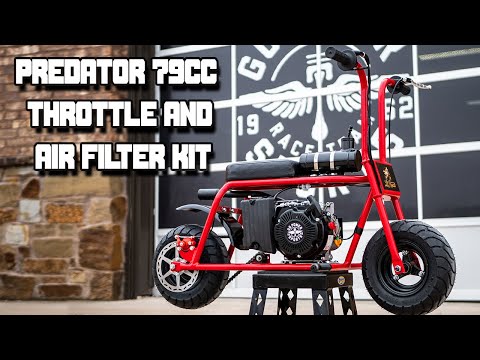 Predator 79cc Throttle and Air Filter Kit